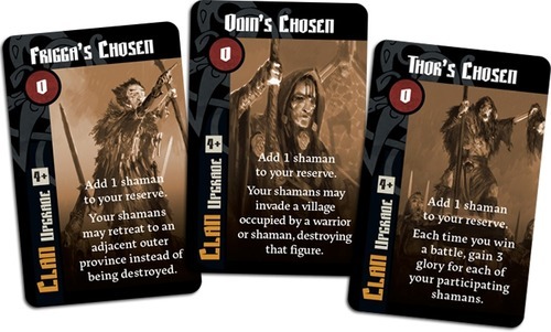 Blood Rage : Mystics Of Midgard Expansion